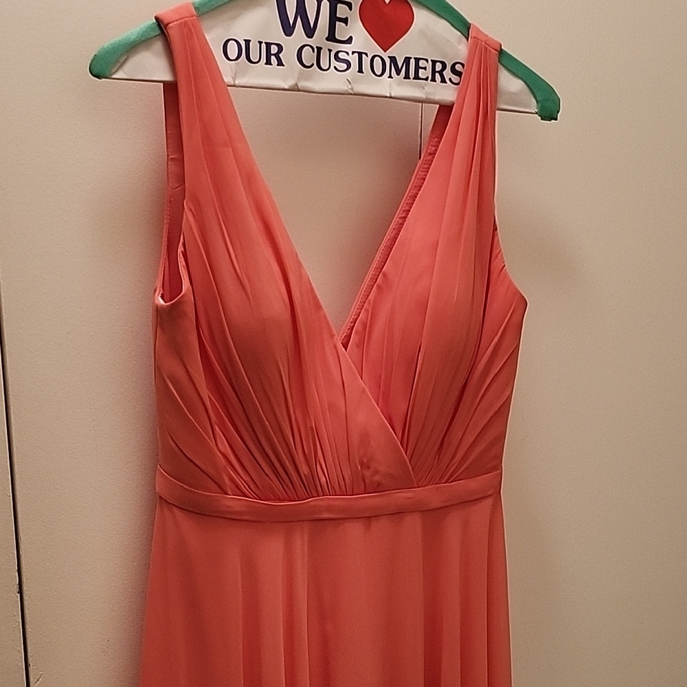 JJs House Vibrant Coral Gown